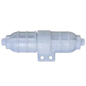 Filtro in linea in nylon 1/2" GAS 100 lt/min