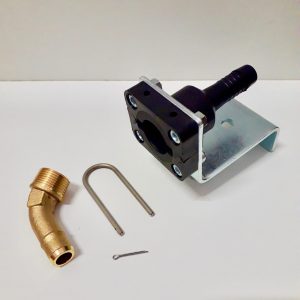 Comet Kit comando a distanza tubo mm. 16 raccordo a 45° x montaggio su pompa