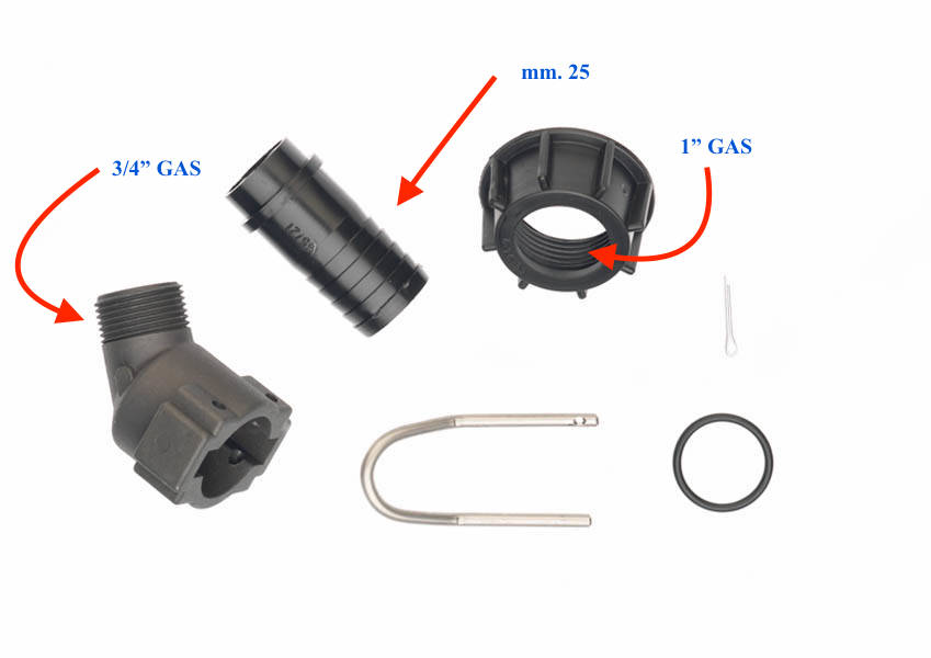 Annovi Reverberi kit comando su pompa /comando a distanza per VDR 50