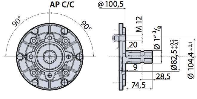 Pompa Annovi Reverberi AR 1203 C/C