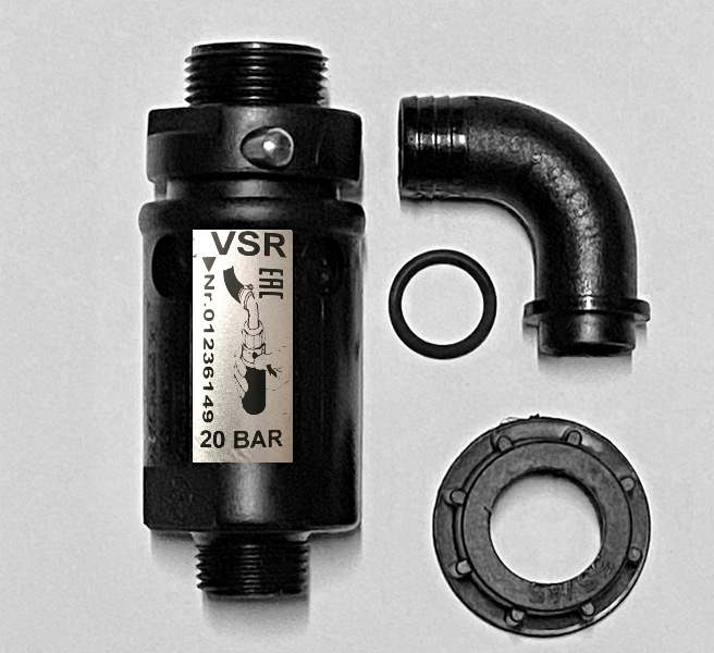 Annovi Reverberi kit valvola di sicurezza 20 bar per pompa AR bassa pressione da AR 70 a AR 560