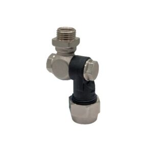 Getto per diserbo in ottone e plastica snodabile