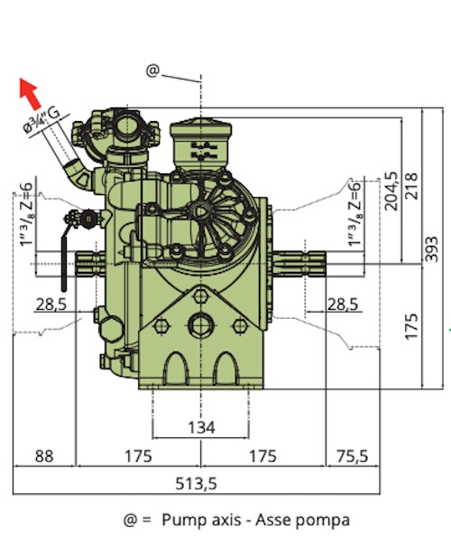 Pompa Annovi Reverberi BHS 120 C/C